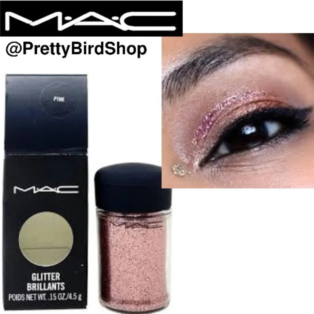 MAC PINK Glitter Brilliants NIB pigment ultra rare hard to find Last One!